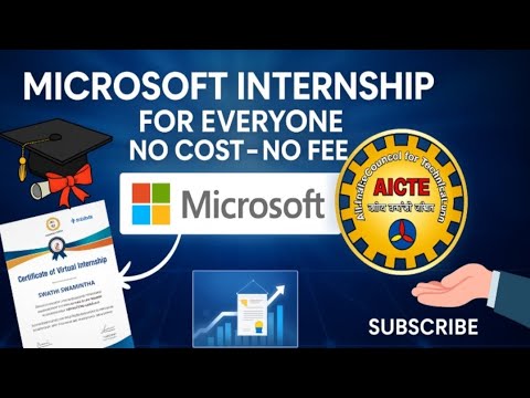 Microsoft AI & Azure Internship🔥 | June 2025💯|Boost Your Resume 📑|AICTE ...