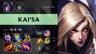 Kai'Sa Jungle vs Sylas - NA Challenger Patch 26.14