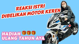 SECRETLY BRINGING MOTORCYCLE TO JAPANESE WIFE'S WORKPLACE