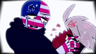 Девочка с каре - Animatic? (Countryhumans) ((USSR x USA))