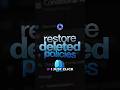 How to Restore Deleted Policies in Entra ID