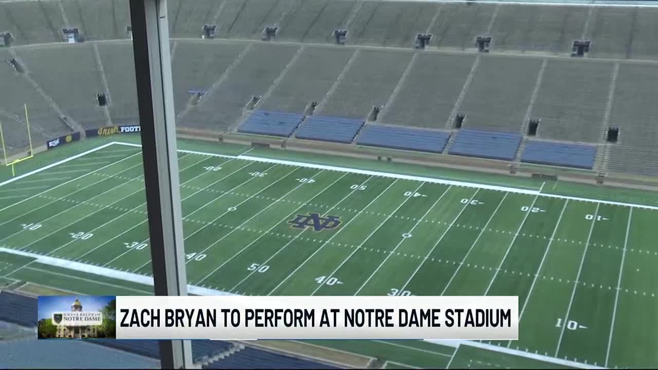 Country music star Zach Bryan to perform at Notre Dame Stadium - YouTube