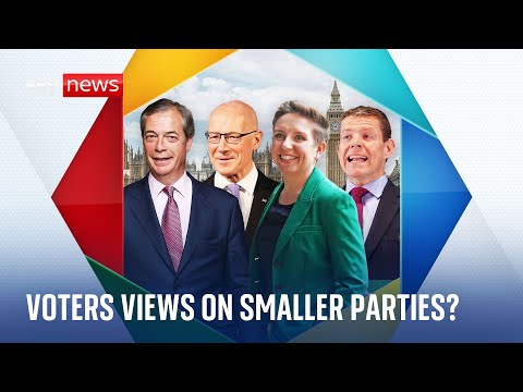 General Election 2024: What do voters think about the manifestos of the smaller parties?