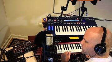 JP-08 with quartertone pedal