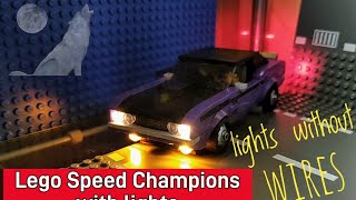 Lego Speed Champions with lights, but can I light an old 6-stud one...? #lego #speedchampions #led