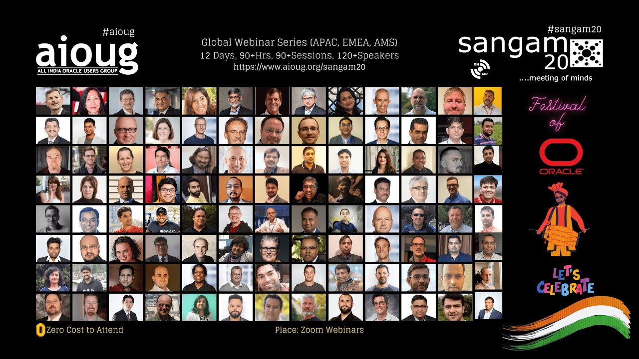 Indian Oracle ACE community invites you to 