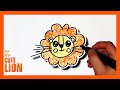 HOW TO DRAW A CUTE LION EASY STEP BY STEP