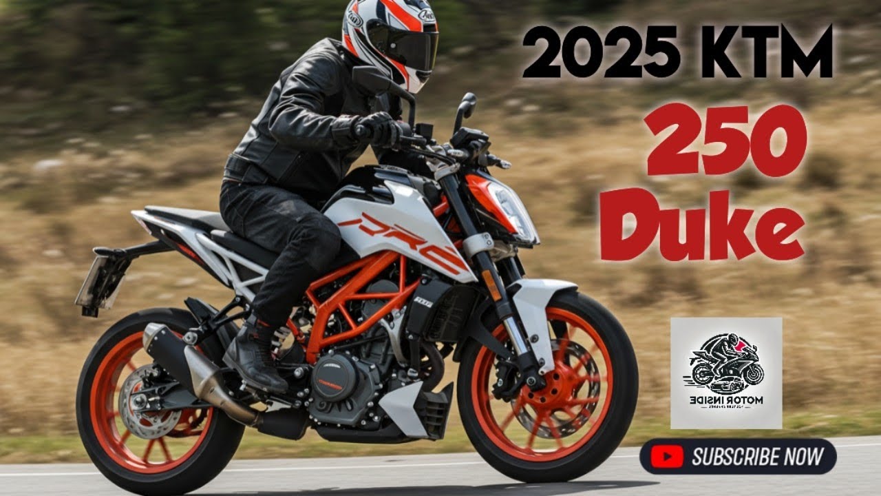 2025 KTM 250 Duke – Aggressive Looks, Smooth Ride! 