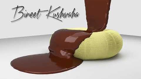 Chocolate Simulation With Phoenix Fd & Vray BnT GfX