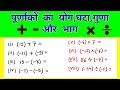 Add Subtract Multiply &amp; Divide of Integers |पूर्णांकों को जोड़ना, घटाना, गुणा करना और भाग देना सीखें