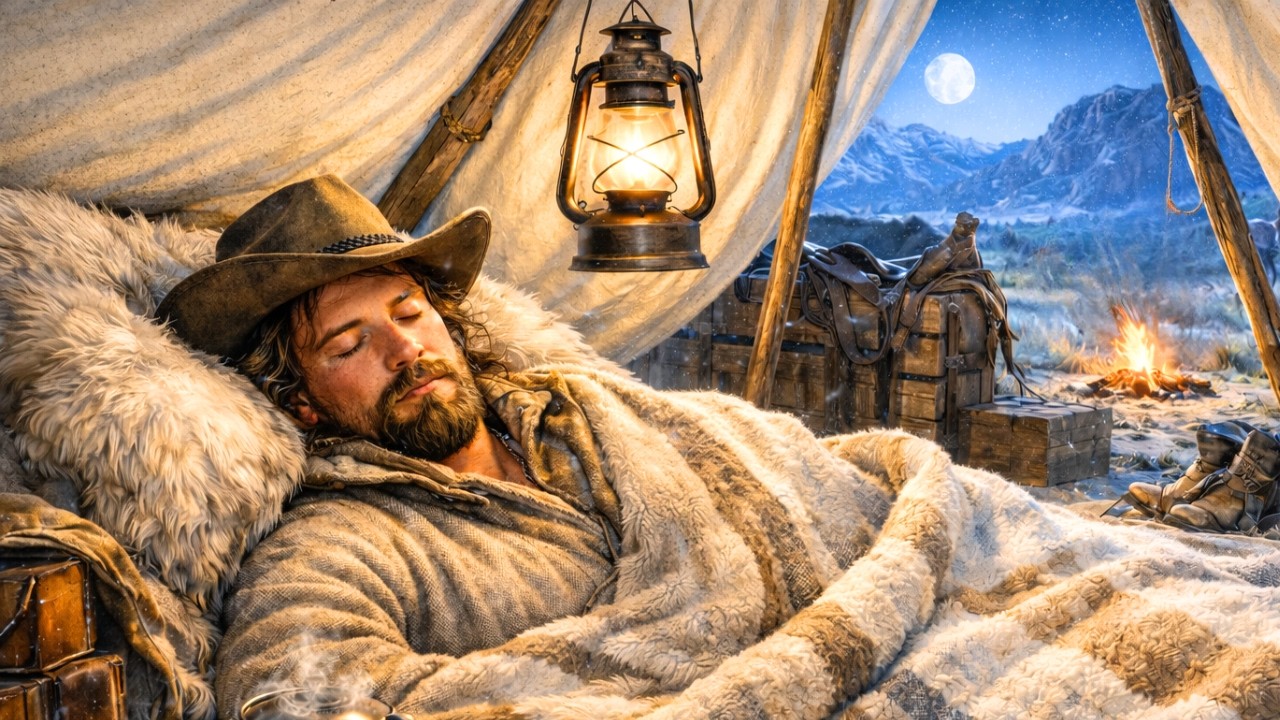 What It Was Like to Sleep in a Canvas Tent During Wild West 1800s | History for Sleep