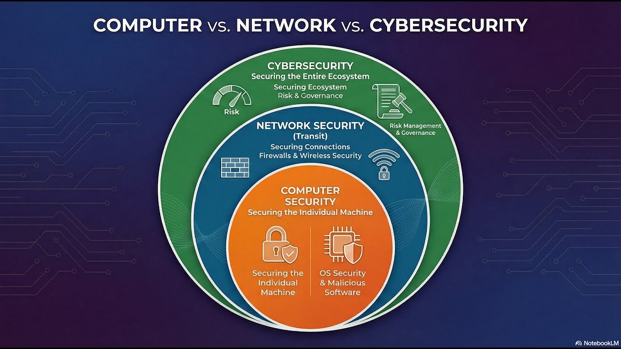 The Ultimate Cybersecurity Roadmap: Master Computer, Network & Cybersecurity Step-by-Step