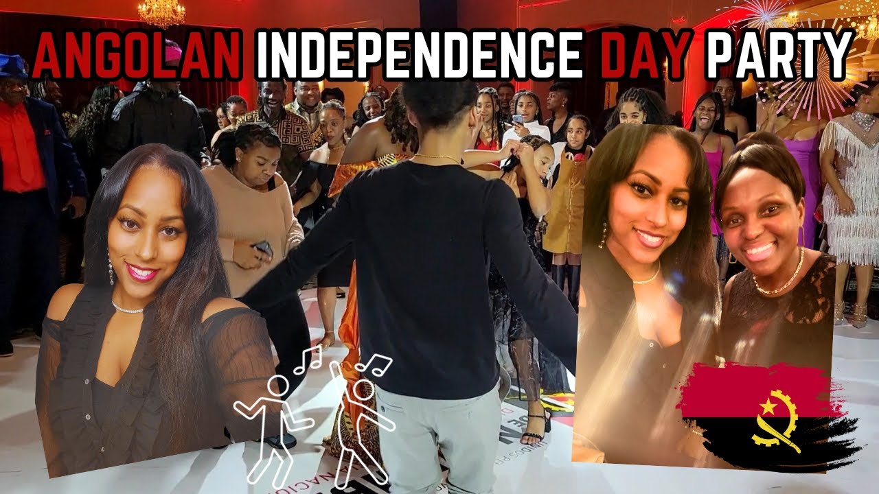 Dominican Attends Angolan Independence Day Party 🇦🇴 - YouTube