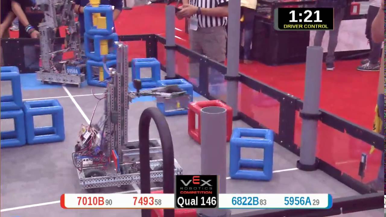 2015 VRC Arts Q146 - 7010B 7493 vs 6822B 5956A - 19 to 64 - VEX Worlds 2015 - Arts Division