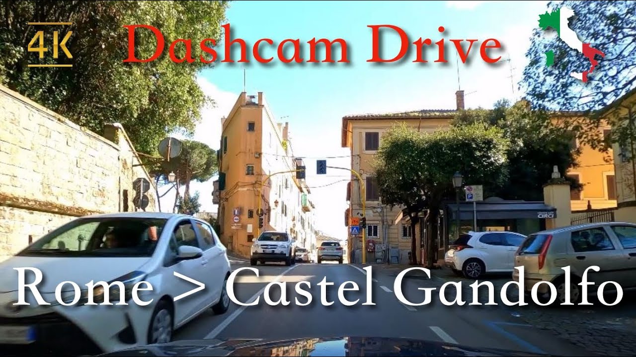 Scenic Drive, Italy [Rome ⩾ Castel Gandolfo] April 2021 | 15:00 | 🌞