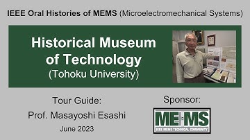 IEEE MEMS Oral History   Historical Museum of Technology