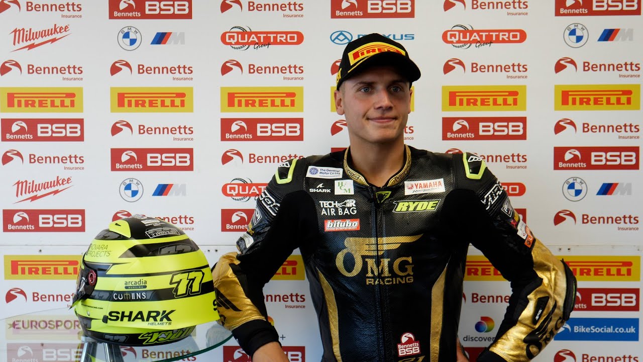 2023 Bennetts British Superbike Championship - Finale - BikeSocial Sprint Race podium reactions