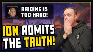 Ion ADMITS Raiding Is TOO HARD! - Preach Reacts to New Interview