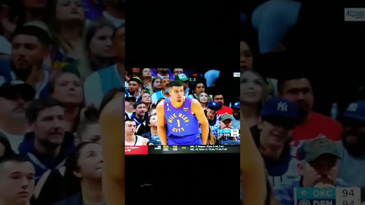 Michael Porter Jr. Splash 3 Point/ Denver Nuggets vs. Oklahoma City Thunder