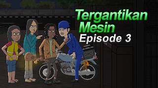 Teknisi Parkir Ini Diintimidasi Warga Lokal  Animasi Kartun Lucu  Trigon