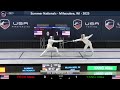 FINAL - D1A Women's Epee - Summer Nationals Milwaukee, WI  2025