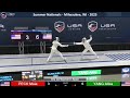 FINAL - D1A Women's Epee - Summer Nationals Milwaukee, WI  2025