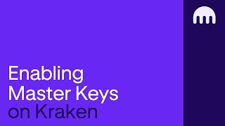 How to Enable a Master Key on Kraken screenshot 3