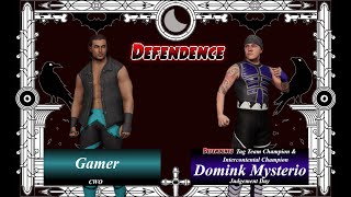 Gamer Vs Domink Mysterio L Defendence L Wwe 2K23