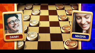 CHECKERS ONLINE - ME VS RUSSIAN PLAYER - CHECKERS DRAUGHTS GAME - Jeux de dames en ligne screenshot 4