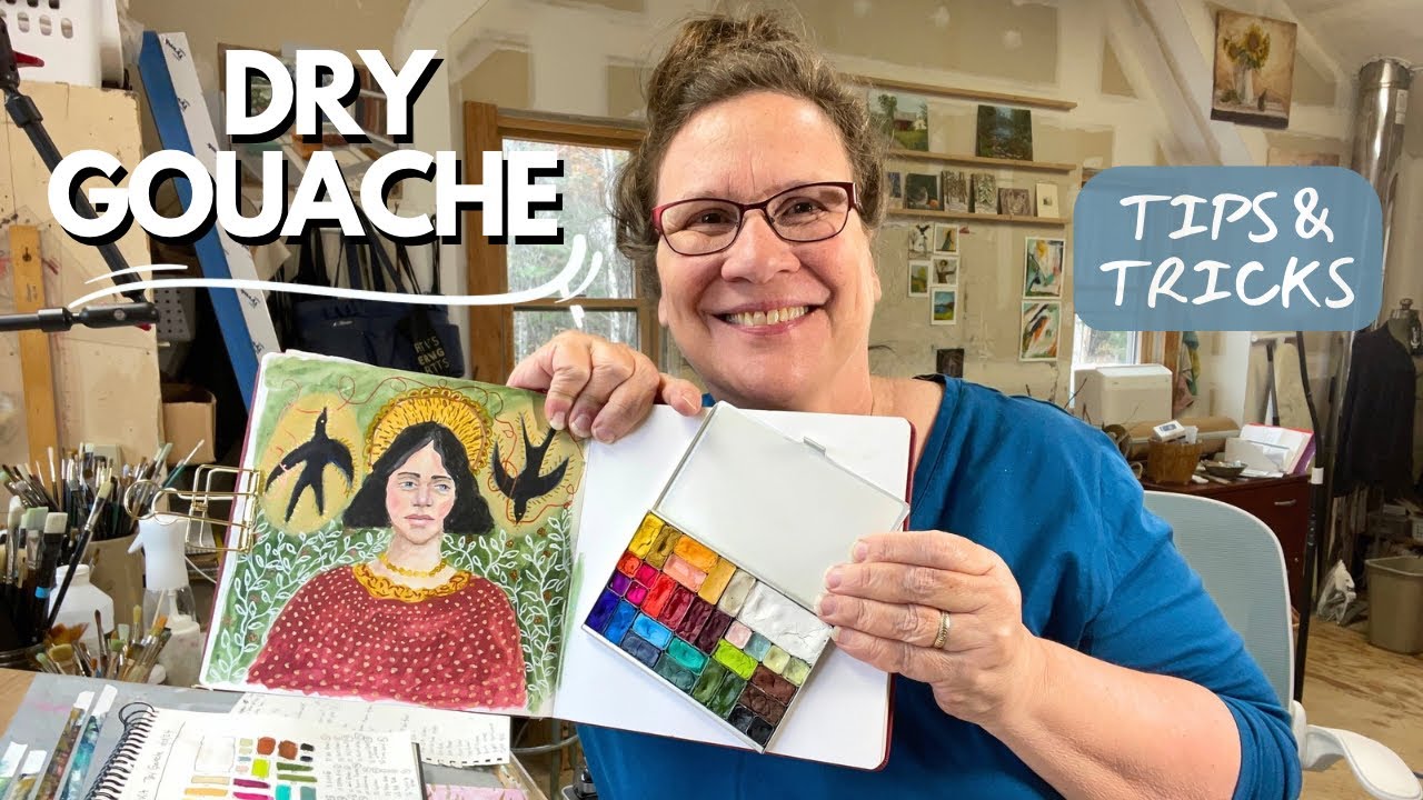Tip & Tricks for SUCCESS With A Dry Gouache Palette