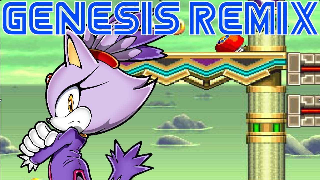 Sonic Rush Adventure - Sky Babylon (Act 1) (Sega Genesis Remix)