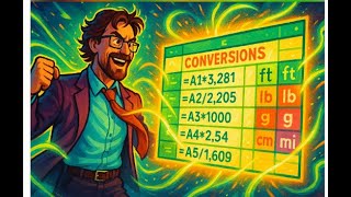 “How to Do Unit Conversions in Excel Using Formulas”