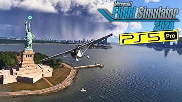 Microsoft Flight Simulator 2024 PS5 BETA - 4K 30 FPS PS5 Pro Gameplay