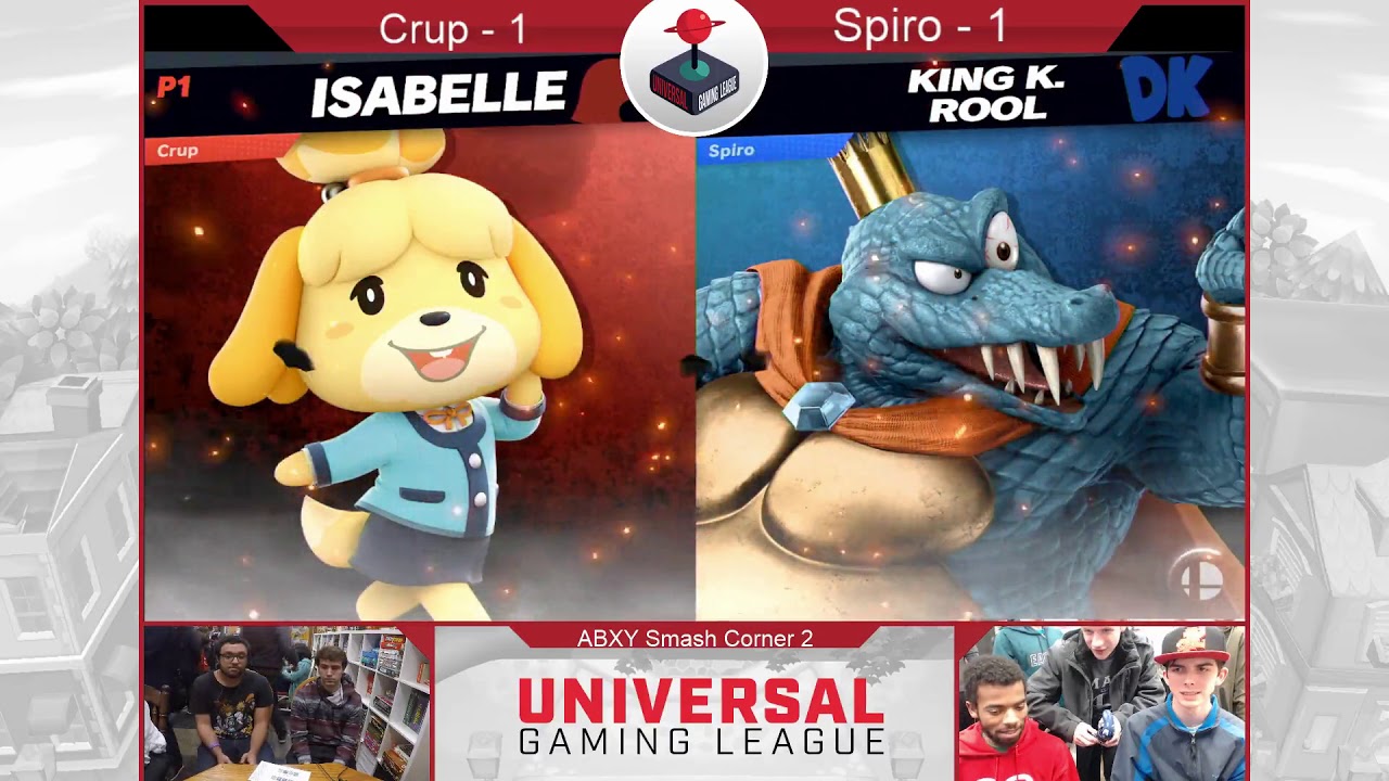 Smash Corner! 2 Hosted by ABXY Games Set 5 Crup vs Spiro YouTube
