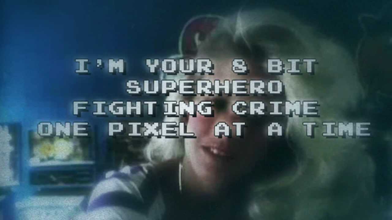 NASJAP - 8Bit Superhero (Lyric Video) HD