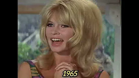 Brigitte Bardot evolution (1956 - 2024)