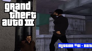 GTA 3 Mission #61 - Bait - PC Walkthrough