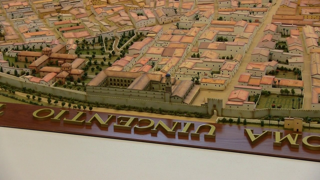 Maqueta de la Valencia de 1700. Padre Tosca