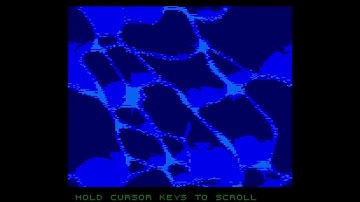AbaloreOS for the Amstrad (WIP) - Smooth scrolling demo