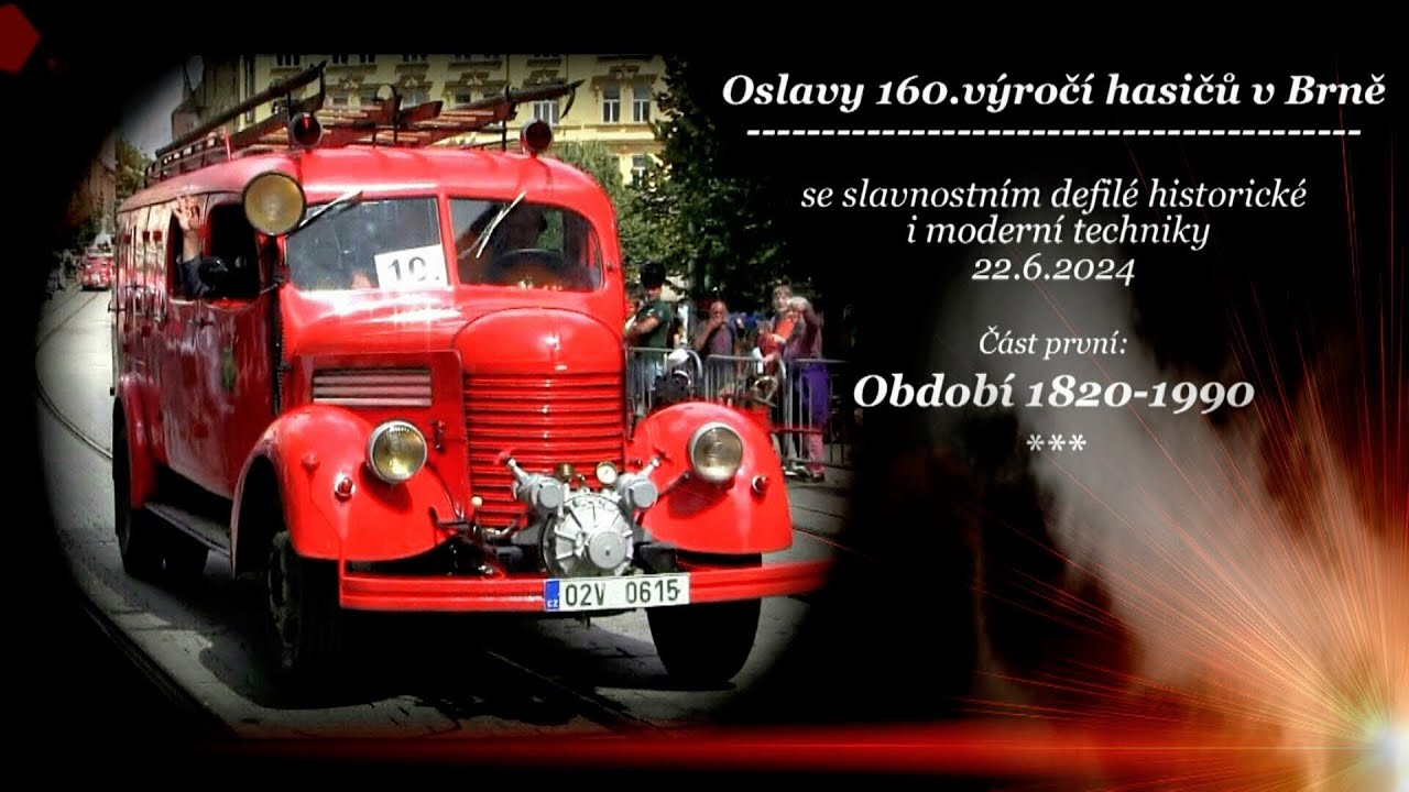 160 let hasičů v Brně, Praga RN AS16 ad., defilé období 1820-1990 ...