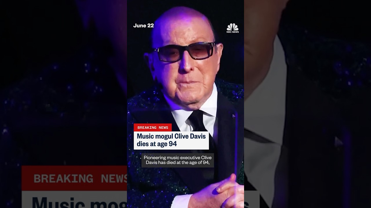 Music mogul Clive Davis dies at age 94