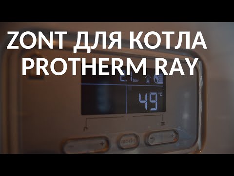 ZONT для котла Protherm Ray. Автоматика - это просто