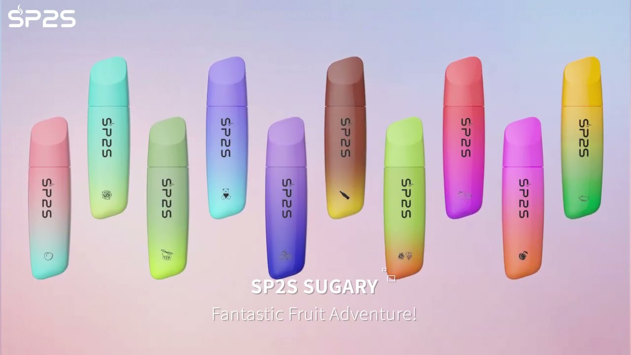 SP2S Sugary series, the newest disposable vape.