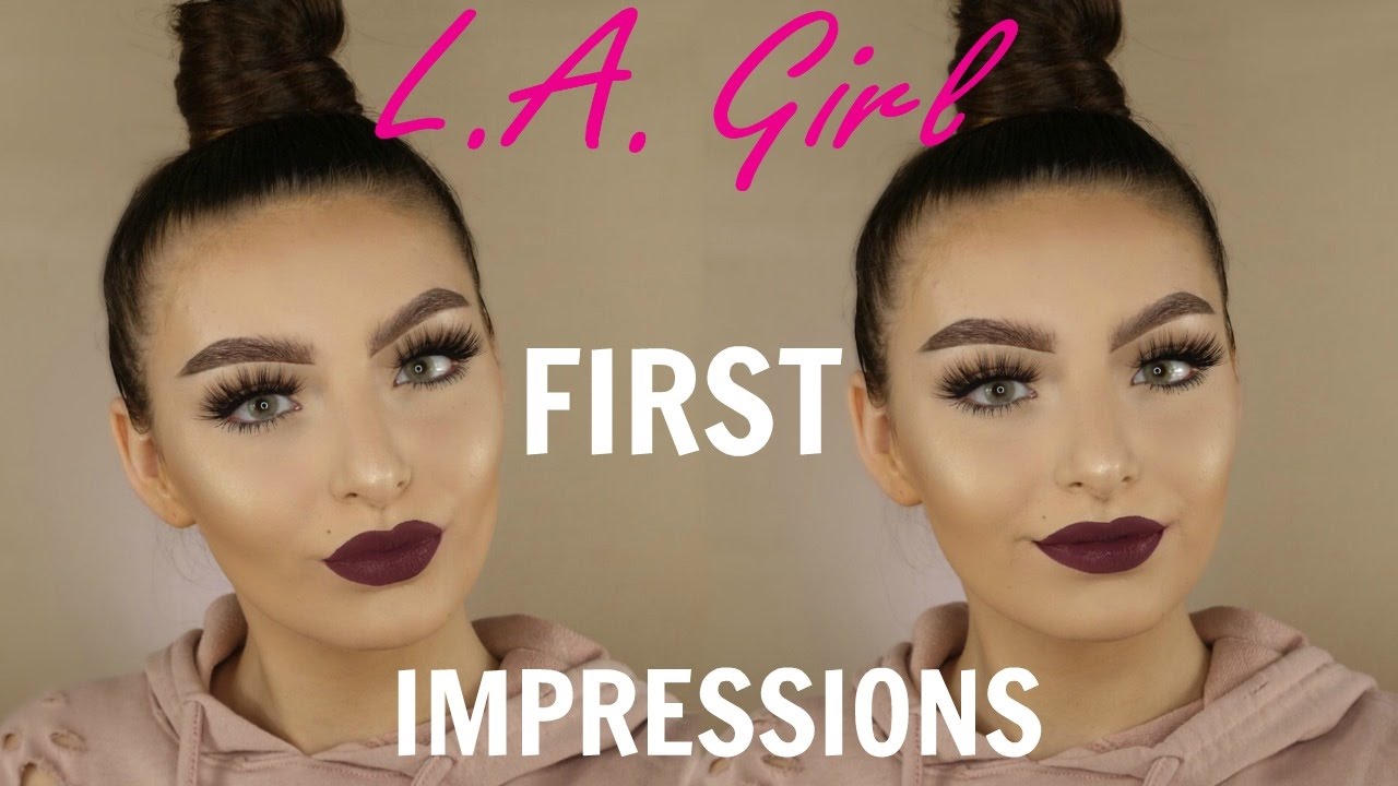 L.A. Girl Cosmetics First Impressions | Shelby Triglia