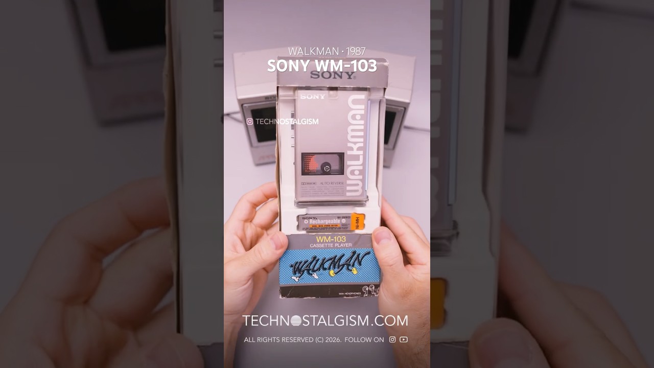 Sony WM-103 - Technostalgism