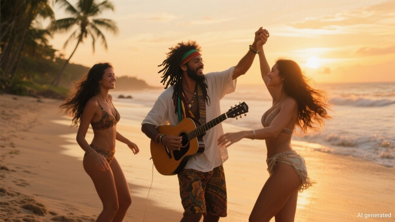 Saxophone in Paradise - Smooth Reggae Jazz Mix