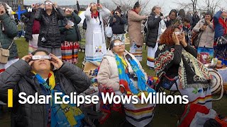 Total Solar Eclipse Wows Millions Across North America | TaiwanPlus News