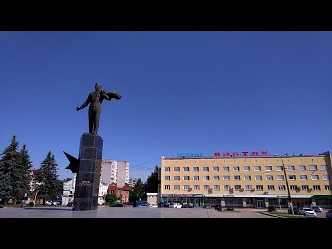 Видеопрогулка. Город Гагарин, Смоленской области. / Самогон Саныч live