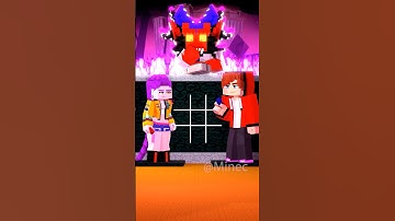 MAIZEN - Tic-tac-toe JJ Girl vs Rumi? (Minecraft Animation) #minecraft #maizenminecraft  #animation