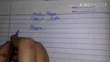Class VI Maths Ch 15 Polygon Video 1